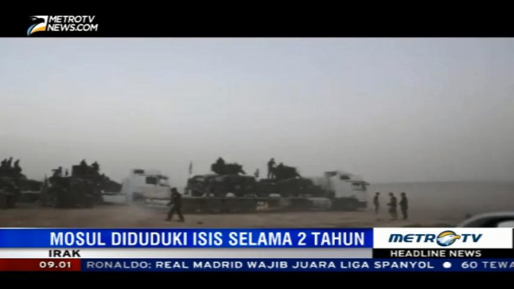 Koalisi Irak-AS Siapkan Operasi Perebutan Mosul dari Militan