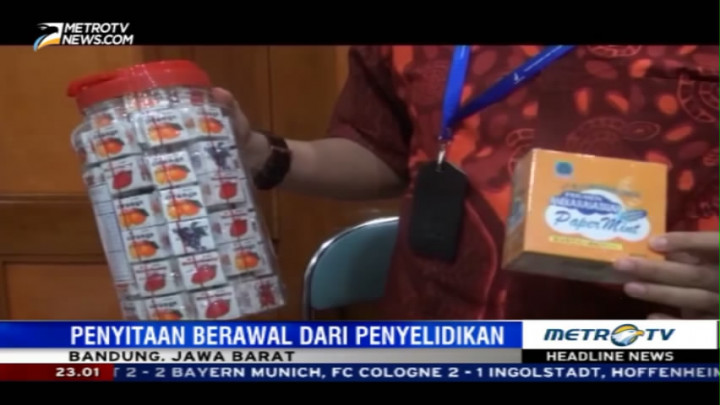 BPOM Bandung Sita Ribuan Jajanan Anak