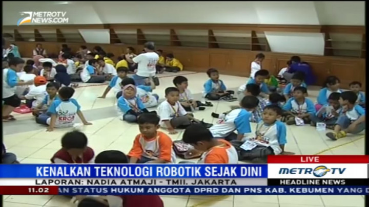 Ratusan Siswa Ikuti Lomba Robot Nasional
