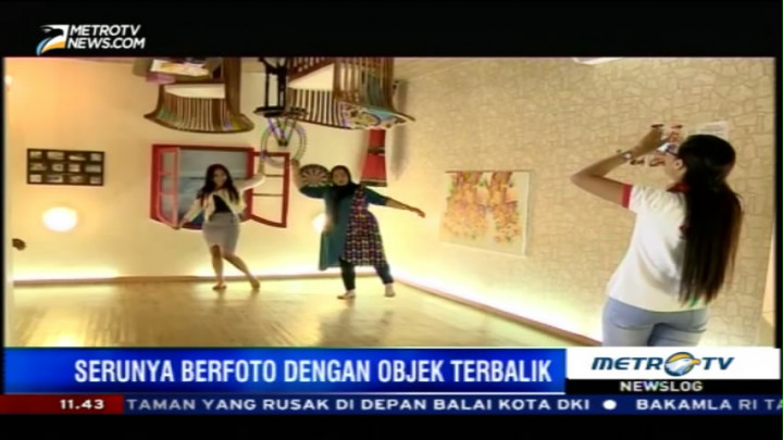 Sensasi Berfoto dengan Objek Terbalik