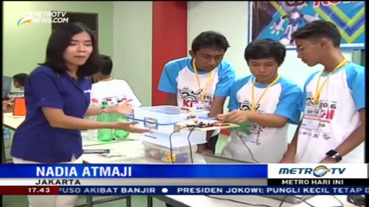 Kompetisi Robot Nasional 2016 Kenalkan Kecanggihan Teknologi Sejak Dini
