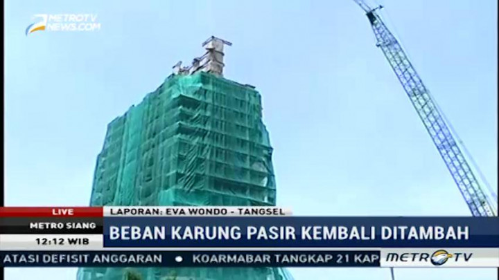 Beban untuk Robohkan Gedung Panin Ditambah Jadi 400 Ton