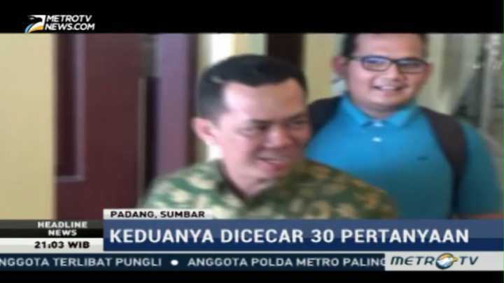 Polisi Periksa Dua Anggota DPRD Padang Pariaman yang Terlibat Narkoba