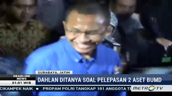 8 Jam Diperiksa, Dahkan Iskan Dicecar 38 Pertanyaan