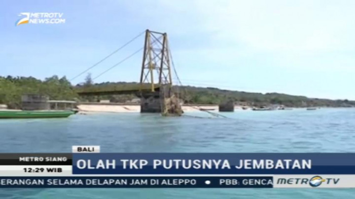 Enam Orang Saksi Ambruknya Jembatan Kuning Dimintai Keterangan