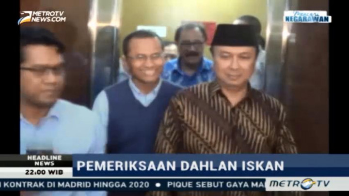 Setelah 8 Jam, Pemeriksaan Dahlan Iskan Dilanjutkan Besok