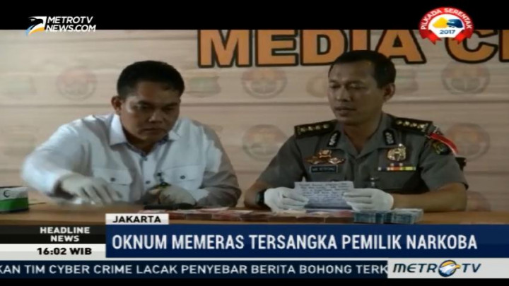 Empat Anggota Polsek Gambir Peras Tersangka Kasus Narkoba