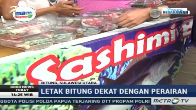 Menikmati Lezatnya Sashimi Khas Bitung