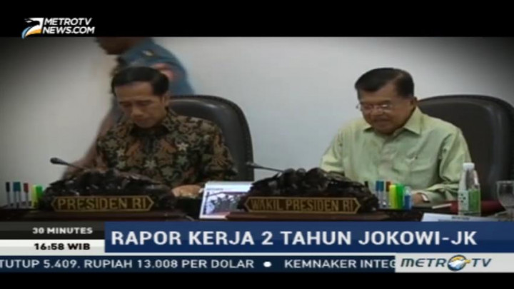 Kinerja 2 Tahun Pemerintahan Jokowi-JK