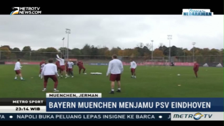 Jamu PSV Eindhoven, Muenchen Ingin Keluar dari Hasil Buruk