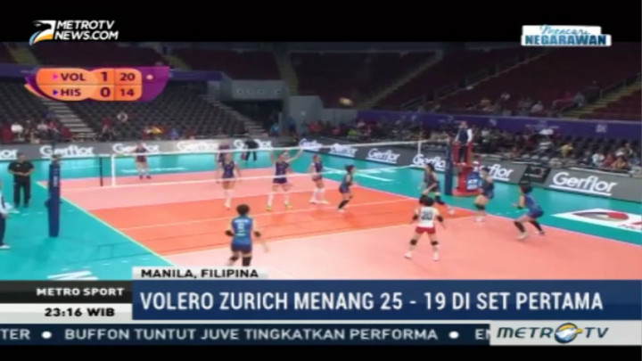 Tim Voli Putri Swiss Kalahkan Jepang 3-0