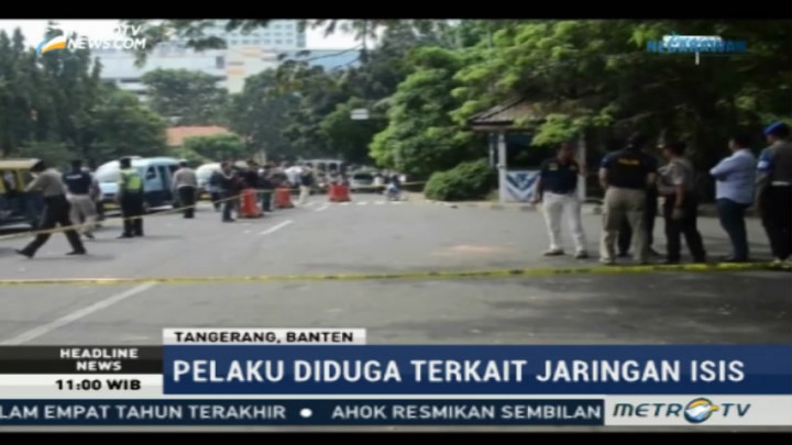 Pria Bersenjata Serang 5 Polisi di Tangerang