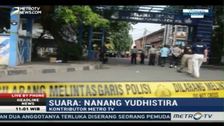 Penyerang Polisi Berniat Tempelkan Stiker Bernuansa Radikal