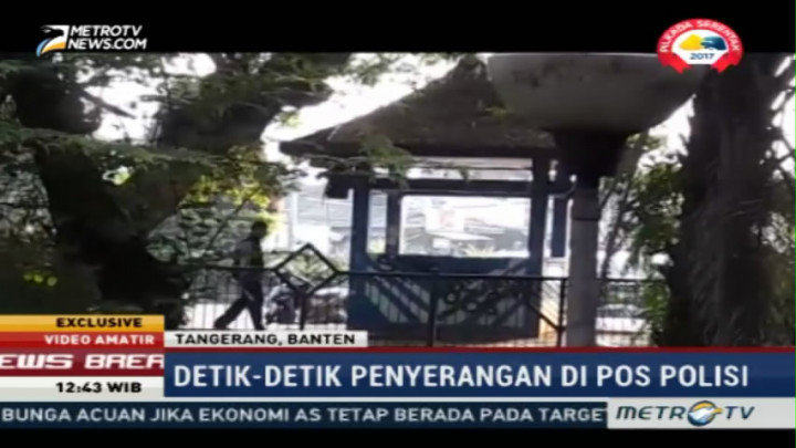 Eksklusif, Detik-detik Penyerangan di Pos Polantas Tangerang