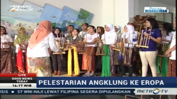 Muhibah Angklung, Lestarikan Angklung Hingga ke Eropa