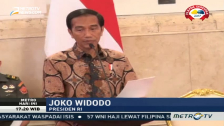 Jokowi ke Para Gubernur: Berantas Pungli dan Efisienkan Birokrasi