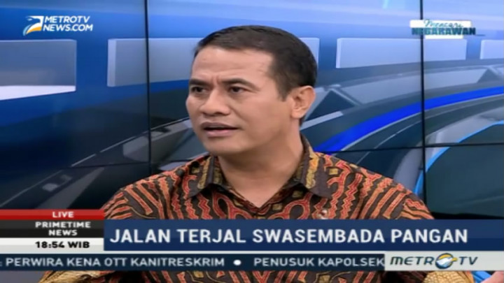 Mentan Fokuskan Peningkatan Produksi Pertanian dan Kesejahteraan Petani