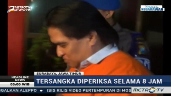 Usai Diperiksa Polda Jatim, Taat Pribadi Bungkam