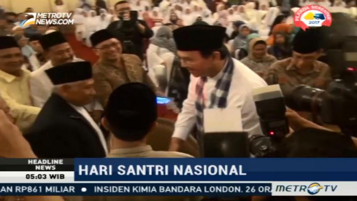 Ahok Hadiri Peringatan Hari Santri Bersama RelaNU