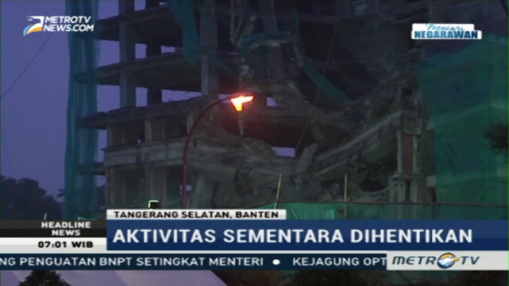 Perobohan Gedung Panin Diberhentikan Sementara