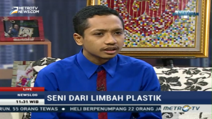 Melukis dengan Limbah Plastik (1)