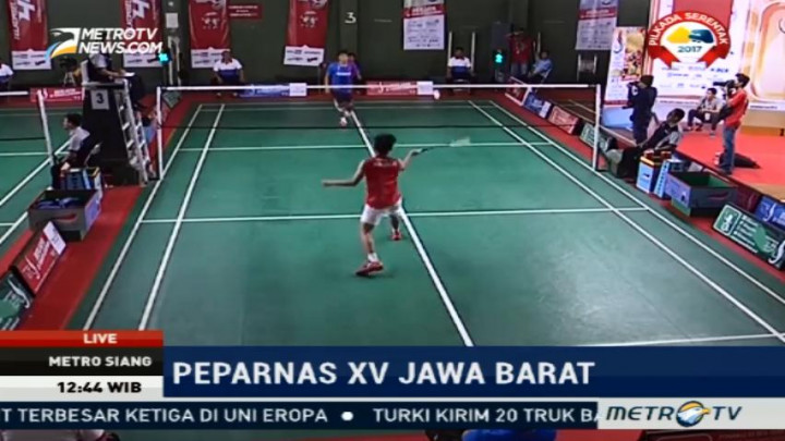 Bulu Tangkis Peparnas XV Masuki Laga Final