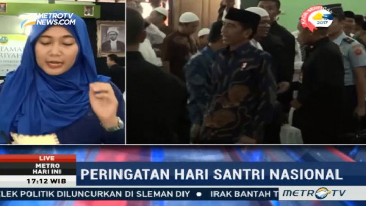 Jokowi akan Resmikan Pekan Olahraga dan Seni Pondok Pesantren Malam Ini