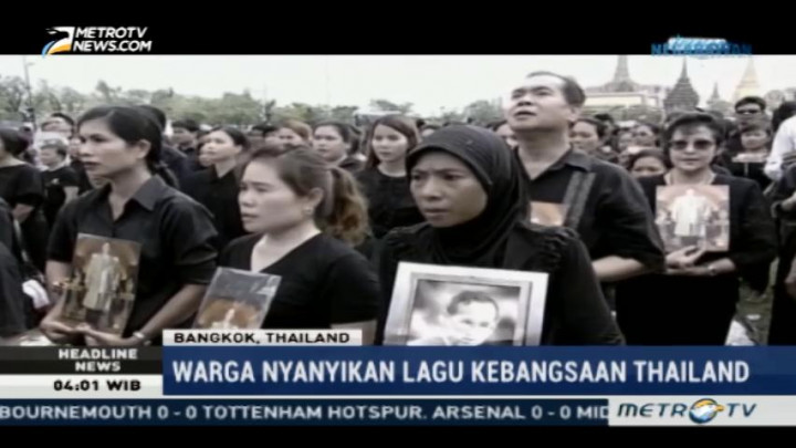 Ribuan Warga Thailand Padati Pelataran Grand Palace