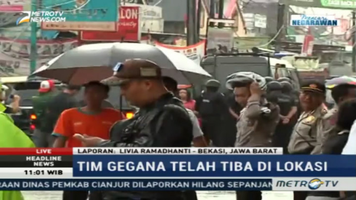 Tim Gabungan Bersiap Gelar Olah TKP Ledakan di Bekasi