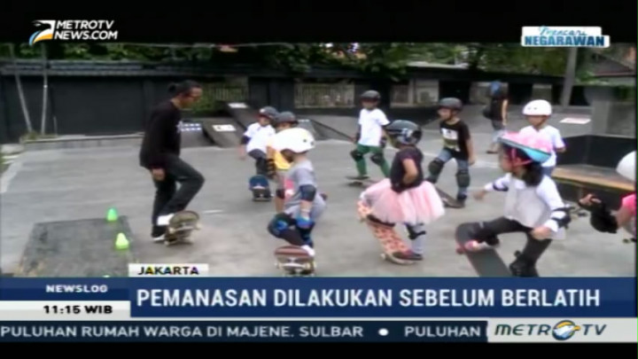Belajar Skateboard untuk Anak