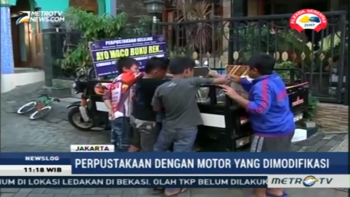 Perpustakaan Motor Keliling Mudahkan Warga Membaca