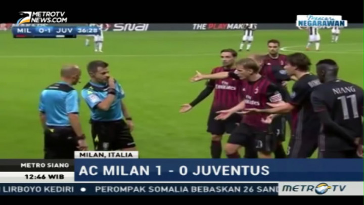 Gol Manuel Locatelli Bawa AC Milan Menang Atas Juventus