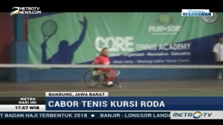 Jabar Tambah Medali Emas dari Cabang Tenis Kursi Roda