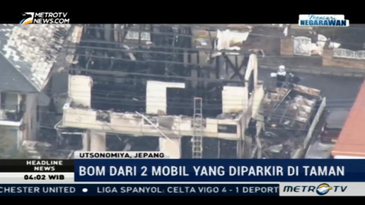 Ledakan Guncang Taman di Jepang, Satu Tewas Tiga Luka-luka