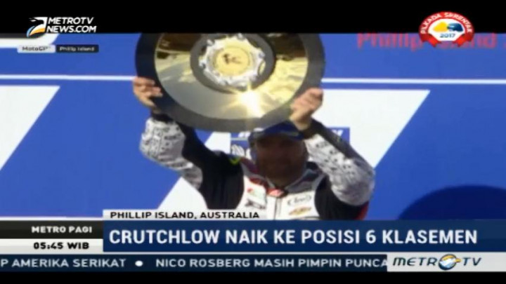 Marquez Terjatuh, Cal Crutchlow Finis Tercepat