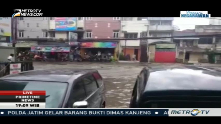 Banjir di Jalan Pasteur Bandung Dipicu Kondisi Hulu Sungai Kritis