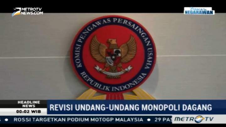 KPPU Minta UU No 5 Tahun 1999 Direvisi