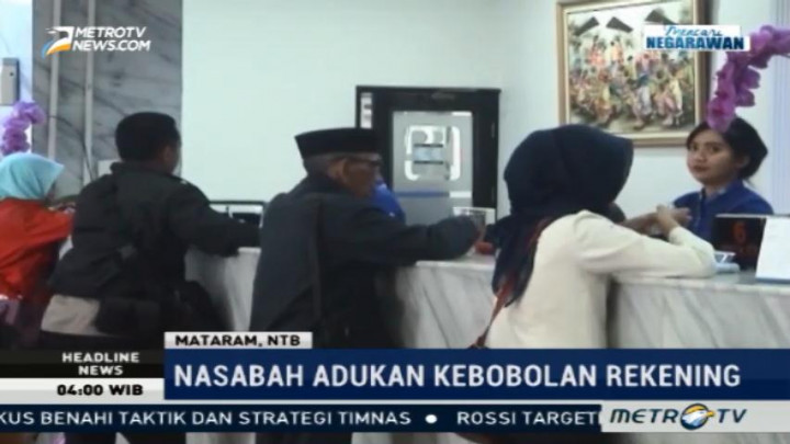 Nasabah BRI di Mataram Adukan Pembobolan Rekening