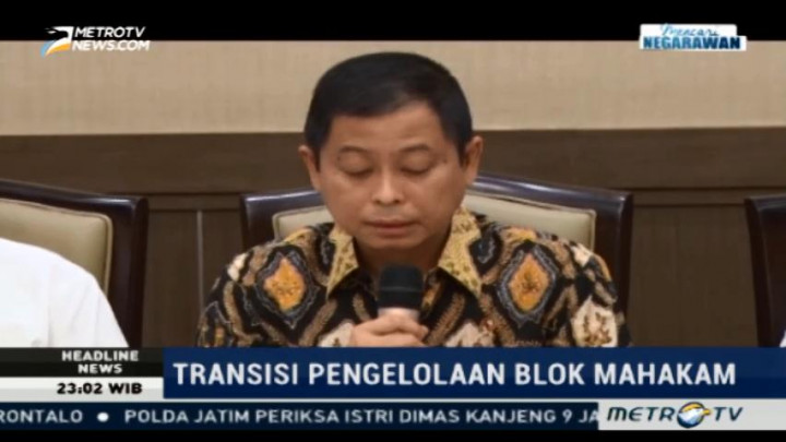 Menteri ESDM Setujui Amandemen Bagi Hasil Blok Mahakam