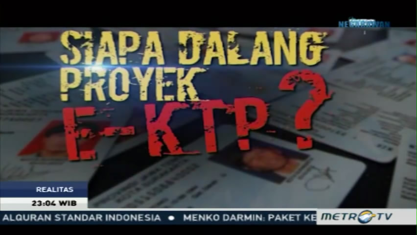 Siapa Dalang Proyek E-KTP? (1)