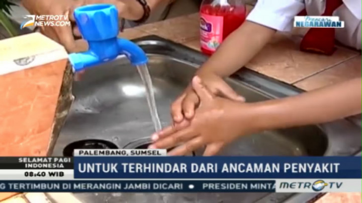 Tanamkan Kebiasaan Cuci Tangan Sejak Dini