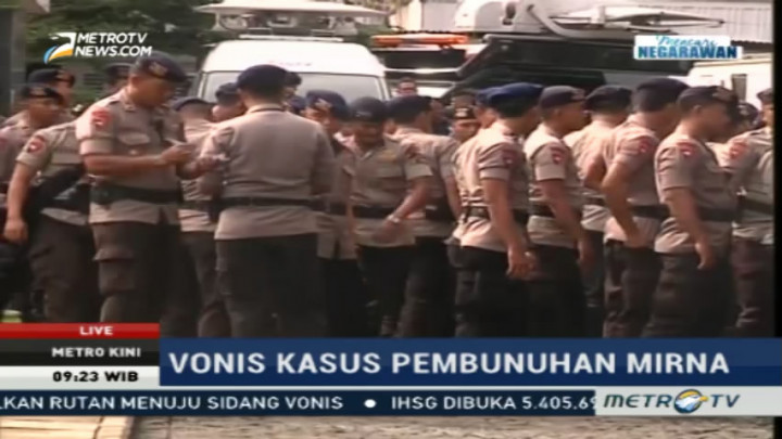 501 Personel Polisi akan Amankan Sidang Vonis Jessica