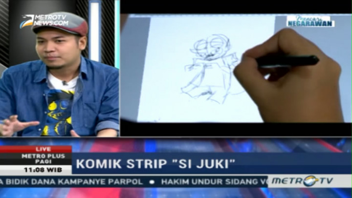 Proses Produksi Animasi Si Juki Dikerjakan Animator Tanah Air