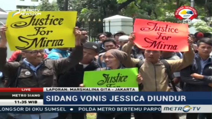 Aksi Pendukung Mirna dan Jessica Dihentikan Polisi