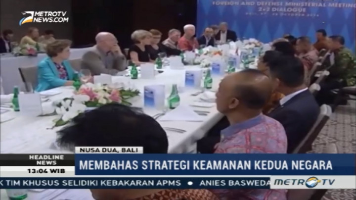 Menhan RI-Australia Jalin Kerjasama Pertahanan Keamanan