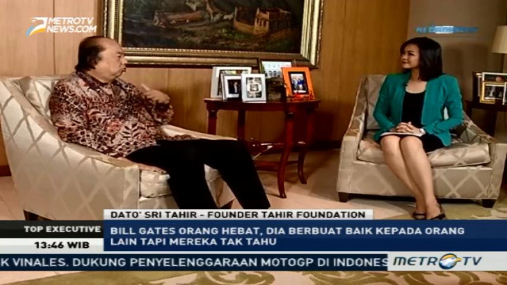 Dato' Sri Tahir Puji Aksi Filantropi Bill Gates
