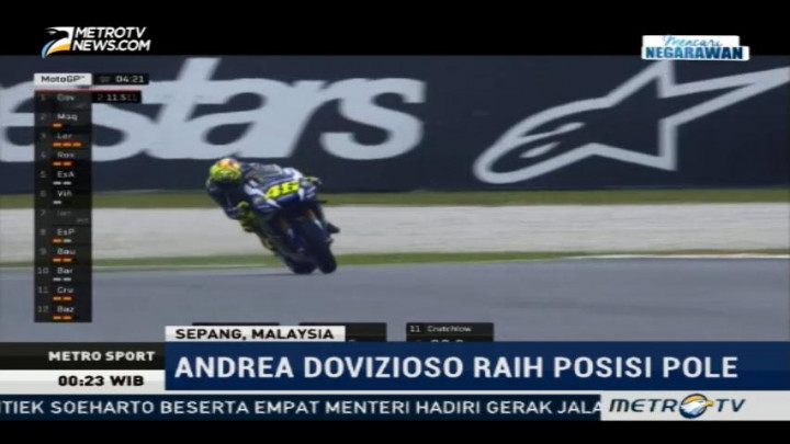 Dovizioso Raih Pole Position di GP Malaysia