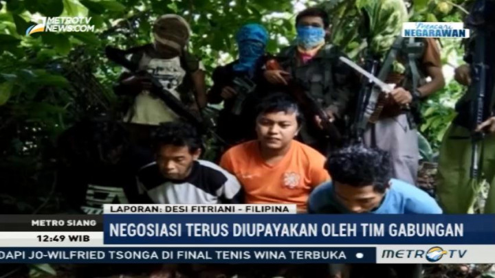 Tiga Tim Negosiator Upayakan Pembebasan Dua WNI yang Masih Disandera