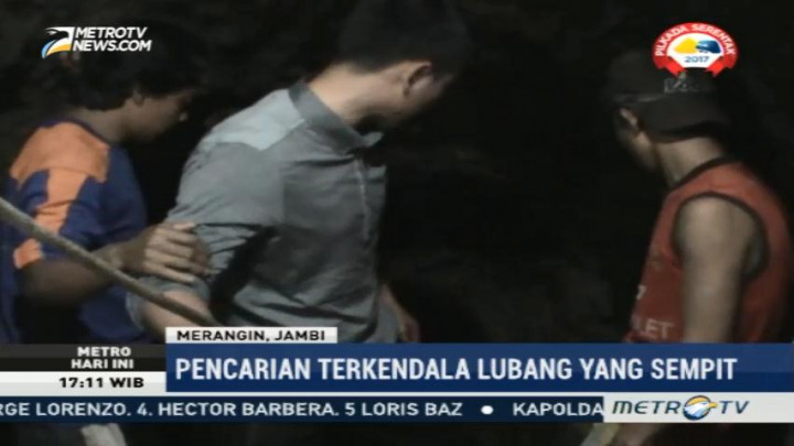 Gubernur Jambi Tinjau Proses Pencarian Penambang Emas