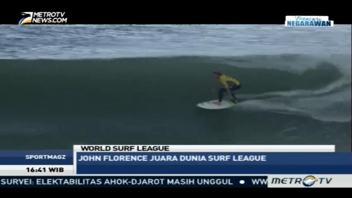 John Florence Juara Dunia Surf League